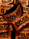 BRASSARD POLICE MUNICIPALE HAUTE VISIBILITÉ